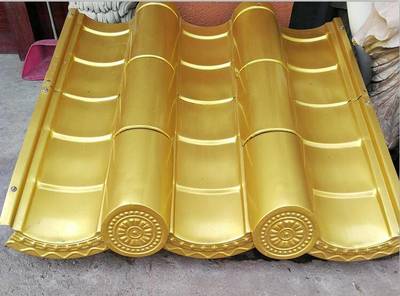 德阳仿古金属瓦,仿古一条街,东申金属瓦工厂