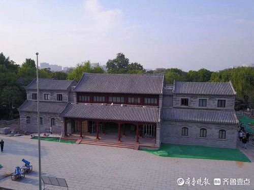 文物总店变身仿古建筑,济南五龙潭南门改造渐近尾声