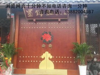 图 自贡仿古门窗,火锅店仿古门窗,茶楼花格门窗哪儿做 成都建材