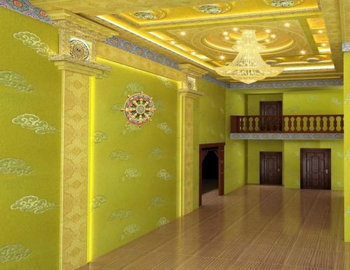 仿古建筑彩绘压边条寺院佛堂天花板吊顶横梁装饰板材料