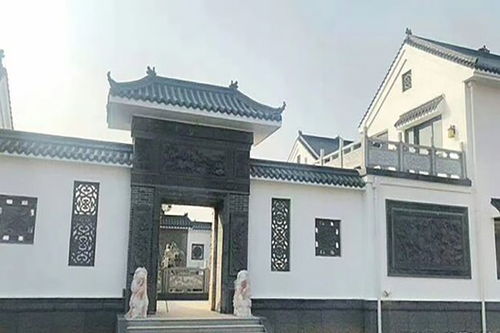 仿古树脂一体瓦为美化城市街道助力